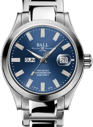 Engineer III Marvelight Chronometer Day-Date Blue - Ltd Ed 1000pcs Ref. NM9036C-S1C-BER 
