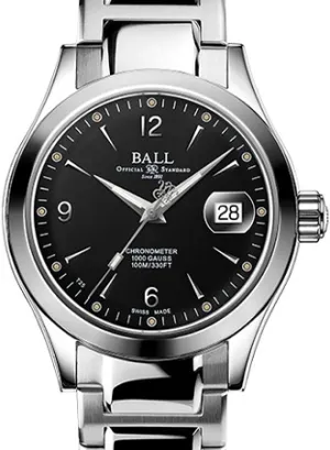 Engineer III Ohio Chronometer Black Ref. NM9026C-S5CJ-BK - 904L Steel 