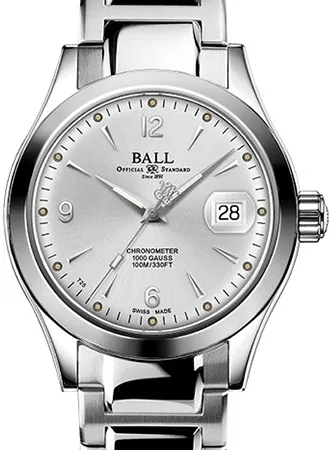 Engineer III Ohio Chronometer Silver Ref. NM9026C-S5CJ-SL - 904L Steel 