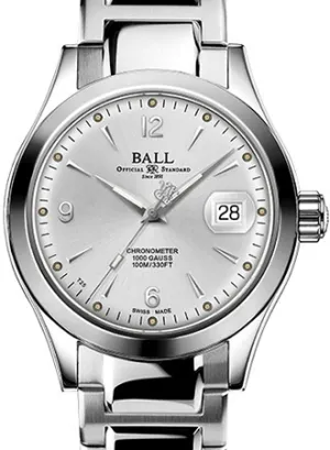Engineer III Ohio Chronometer Silver Ref. NM9026C-S5CJ-SL - 904L Steel 