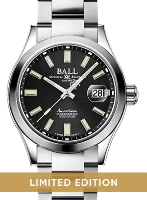 Engineer Master II Endurance 1917 40mm Black - Ltd 1000pcs Ref. NM3000C-S2C-BK 