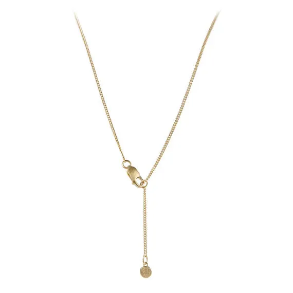 Collier Fairley Mini Perle en Forme de Larme avec Chaussures Dorées_Fairley