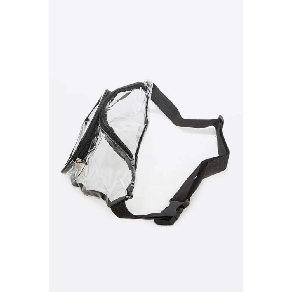 FASHNZFAB Cleared Pvc Fanny Pack Set