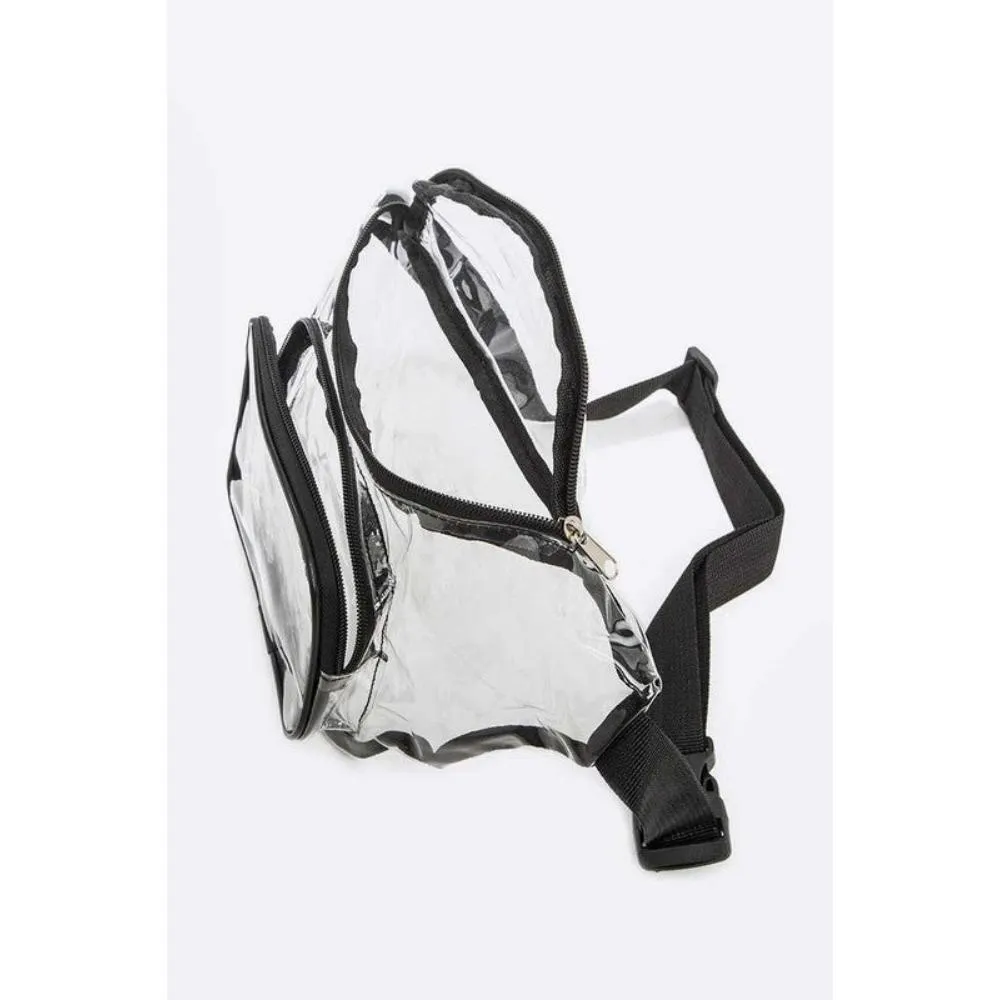 FASHNZFAB Cleared Pvc Fanny Pack Set