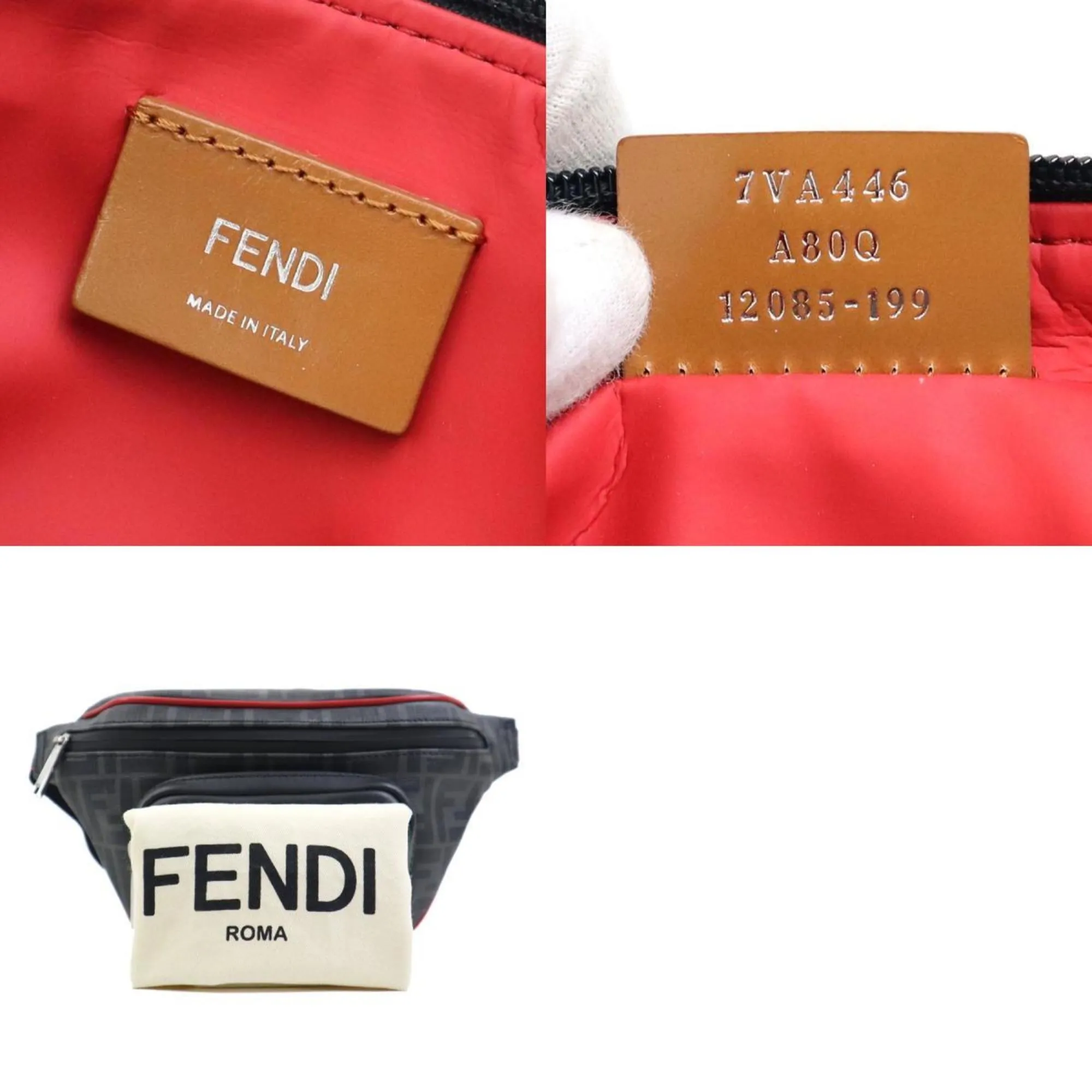 Fendi  Color Leather Fanny Pack (Pre-Owned)
