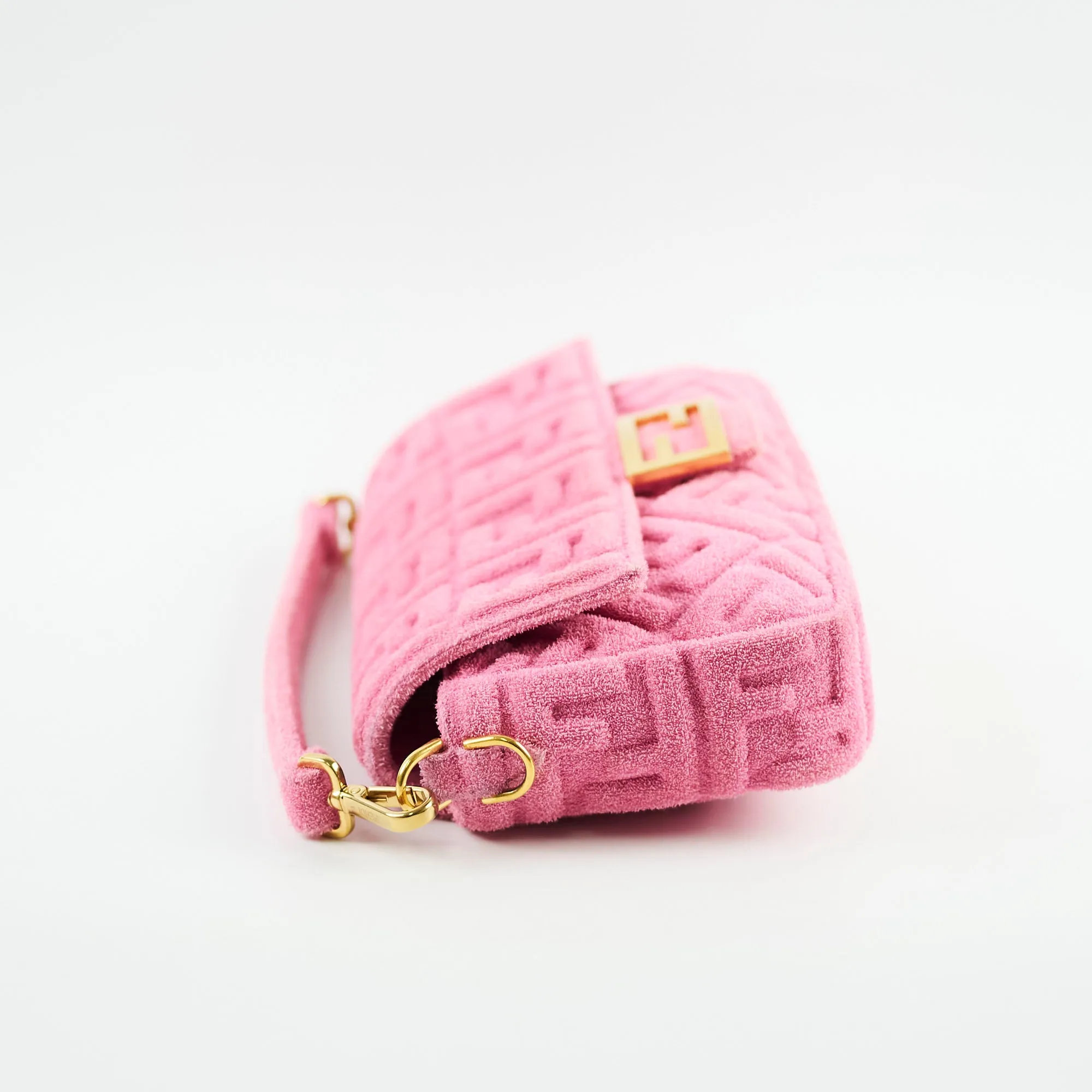 Fendi FF Baguette Medium Pink
