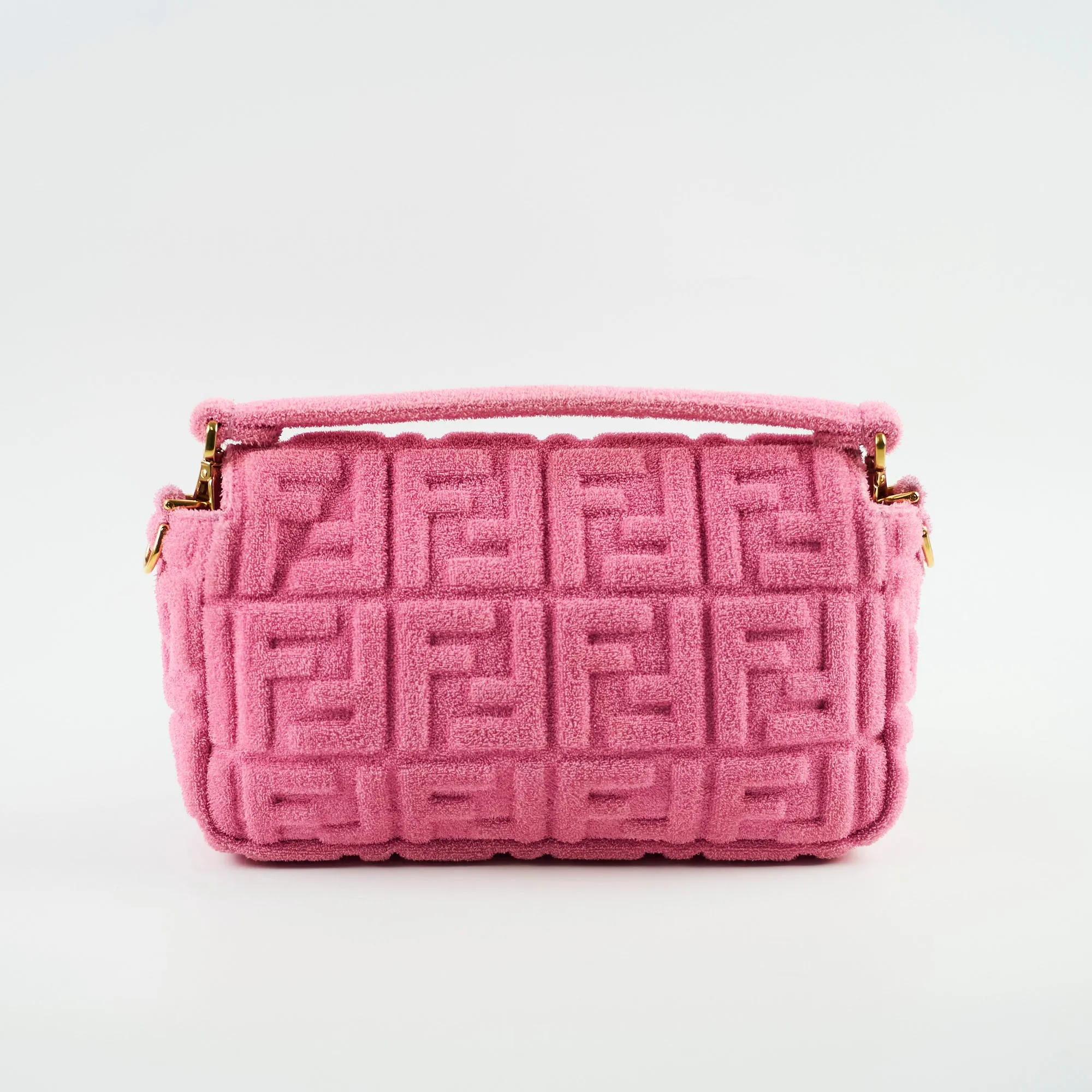 Fendi FF Baguette Medium Pink