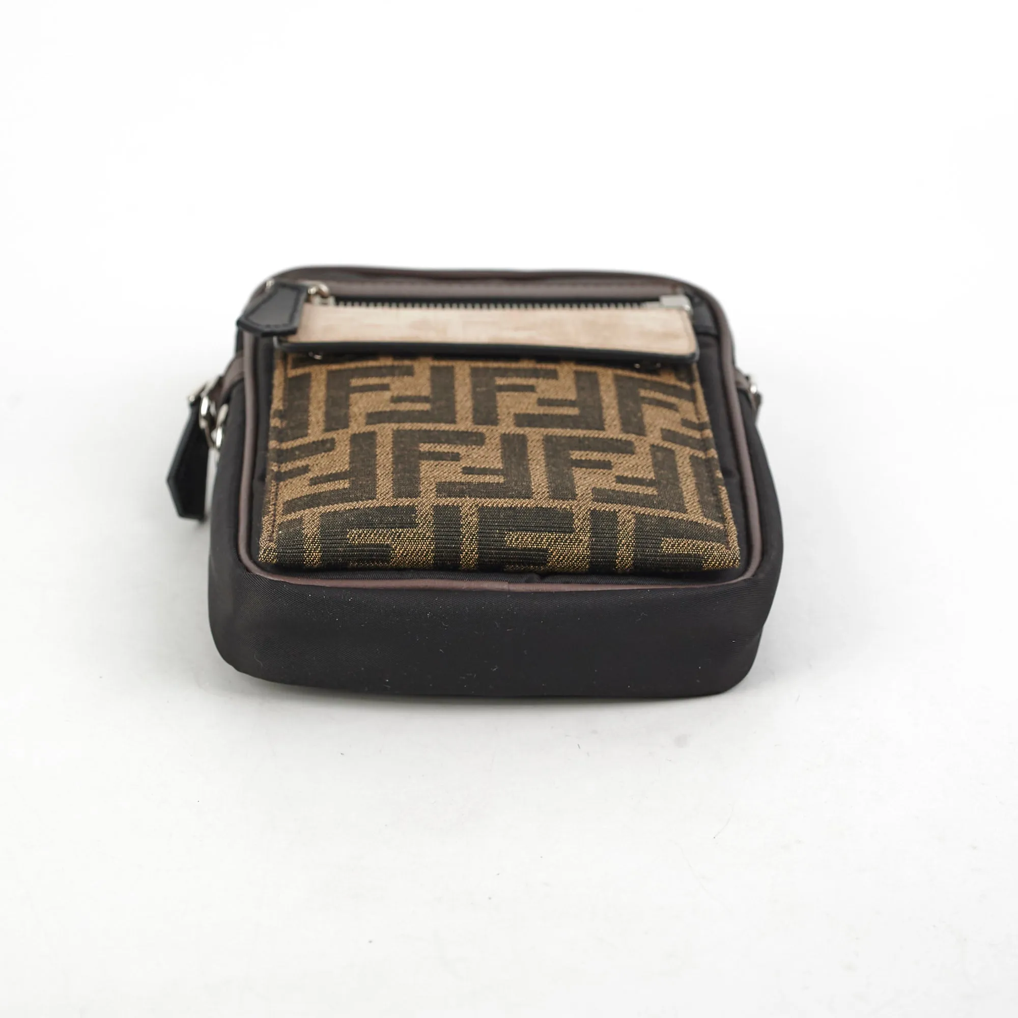 Fendi Monogram/Black Men's Crossbody