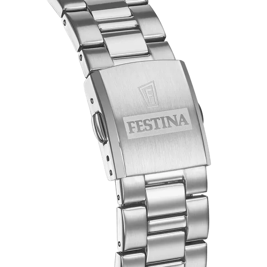 Festina Blue Dial Stainless Steel Strap Men's Watch F20560/2