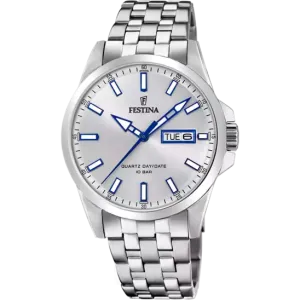 Festina Elegance Silver Steel Wristwatch F20357/1 