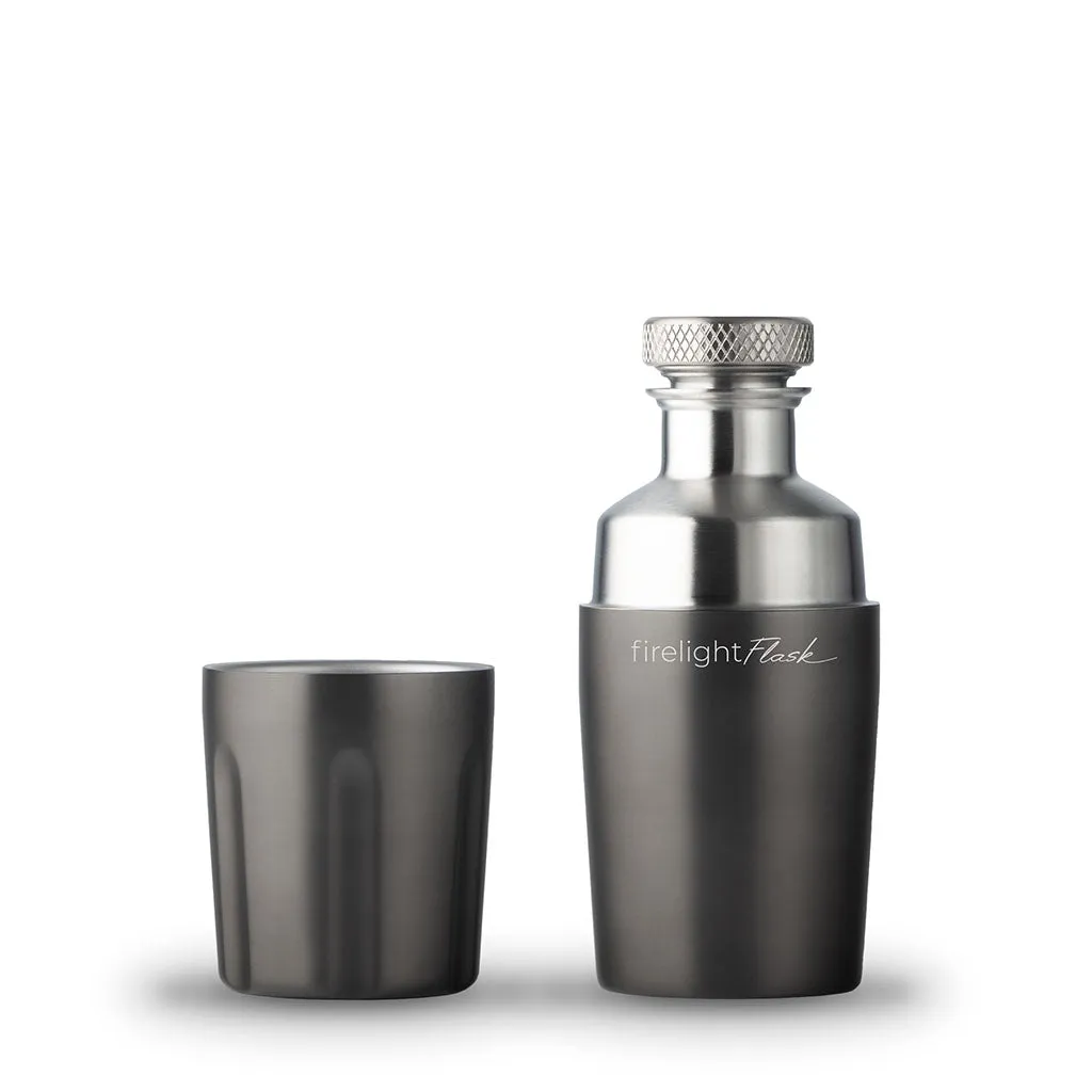 Firelight 375 Flask insulated camp mug discount collapsible silicone cup stainless steel tumbler with lid