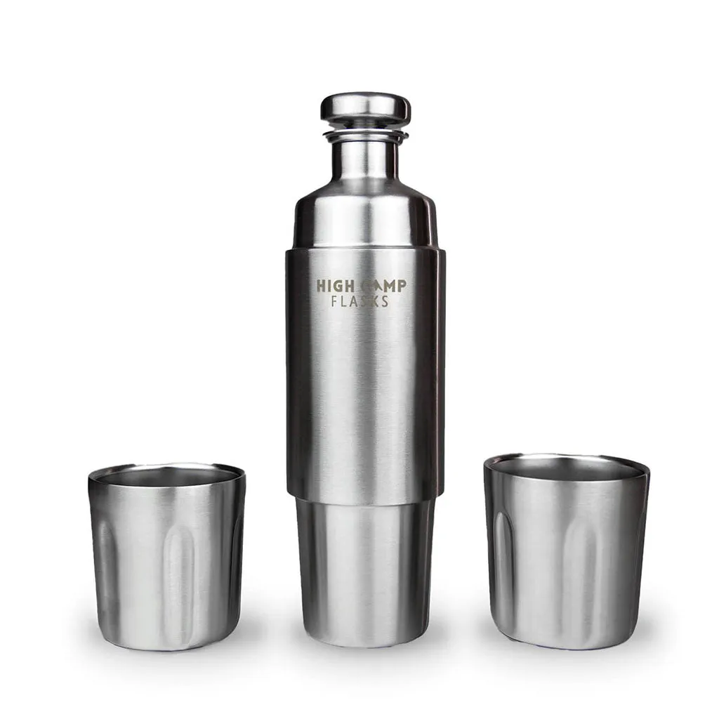 Firelight 750 Flask insulated camp mug discount collapsible silicone cup stainless steel tumbler with lid
