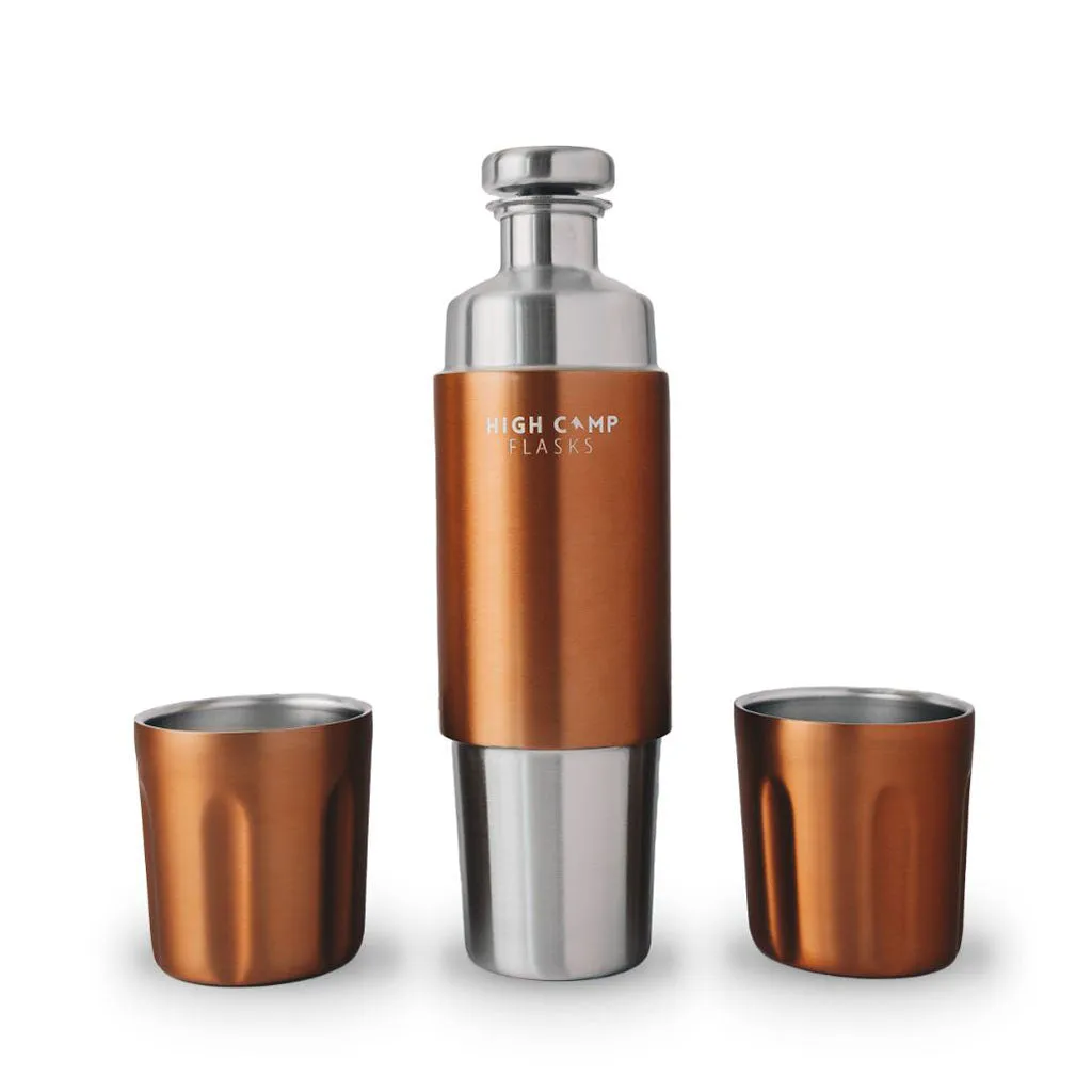 Firelight 750 Flask insulated camp mug discount collapsible silicone cup stainless steel tumbler with lid