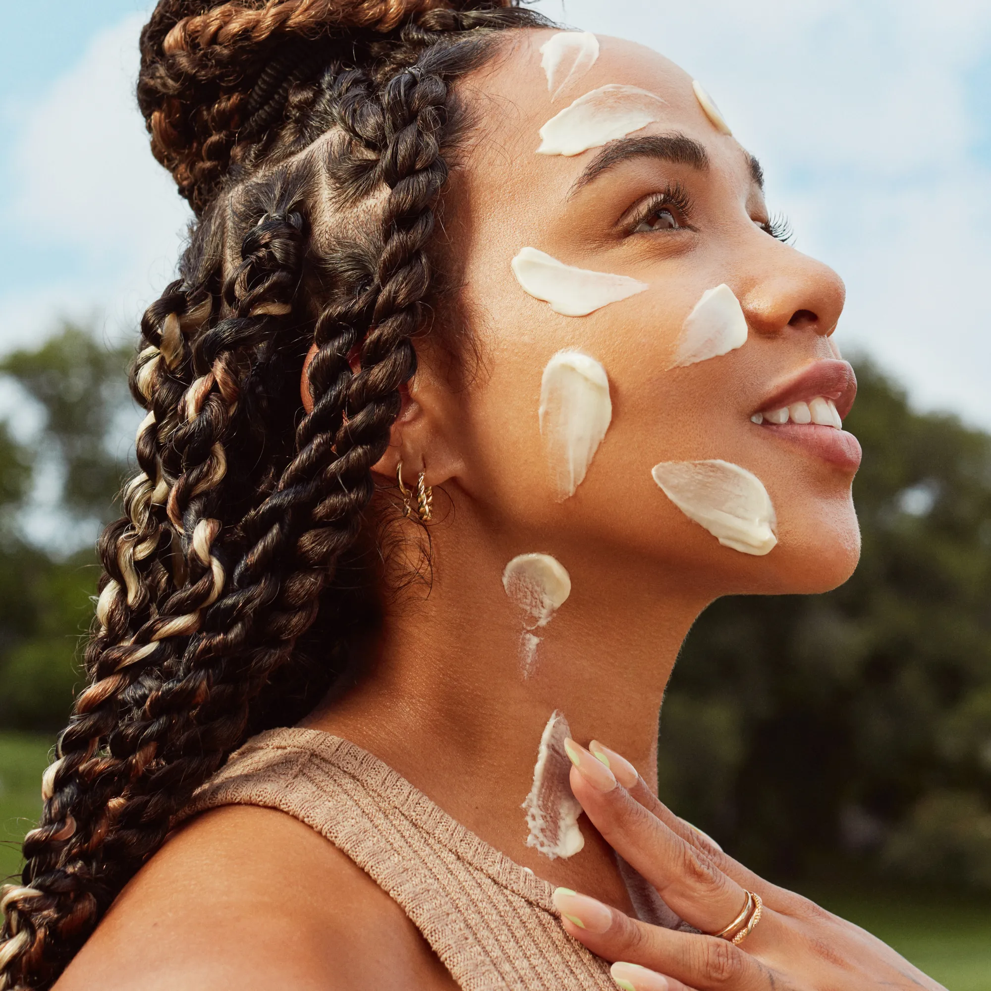 a tinted moisturizer,bubble moisturizer