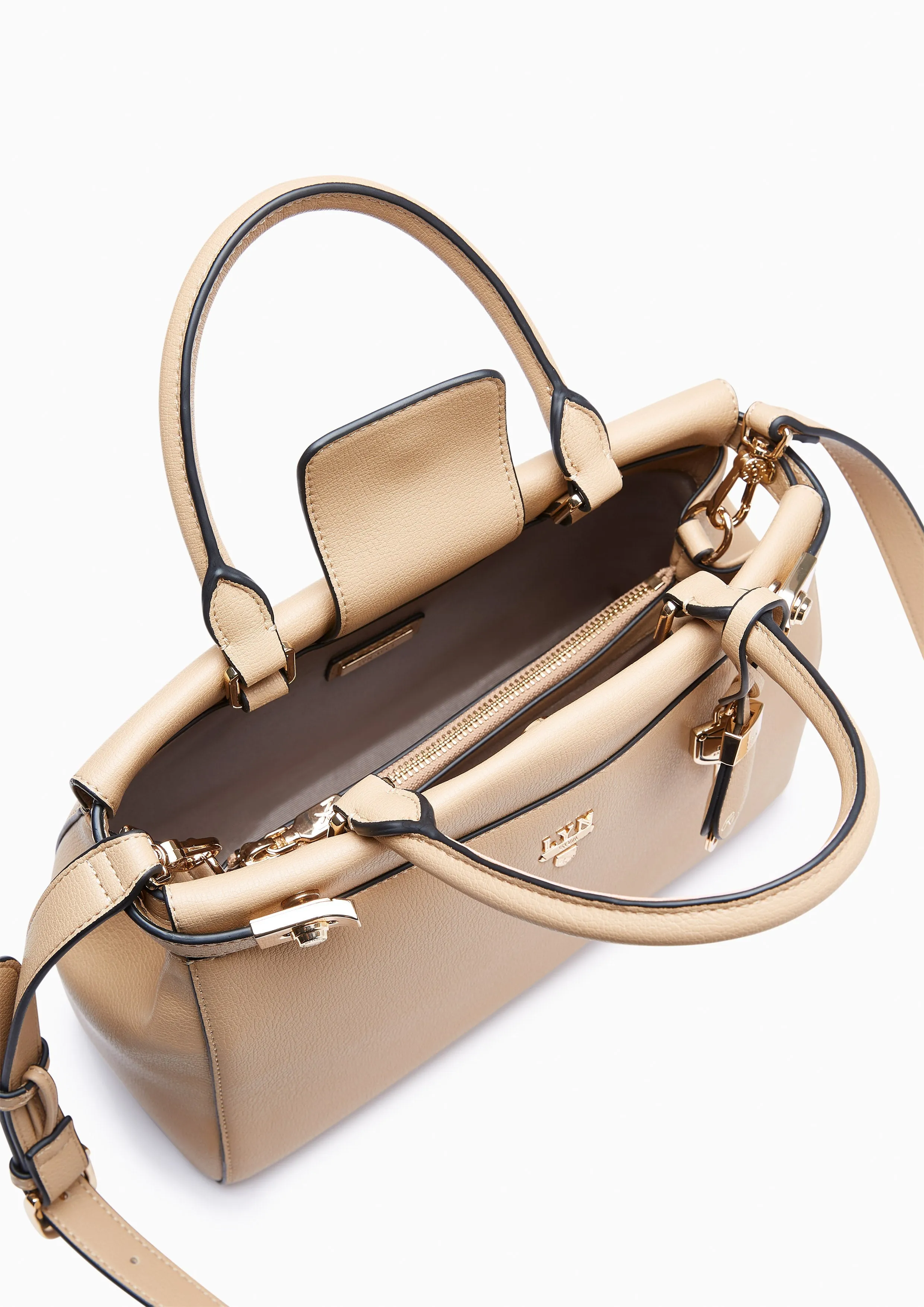 Flawless L Crossbody Bag Dark Beige