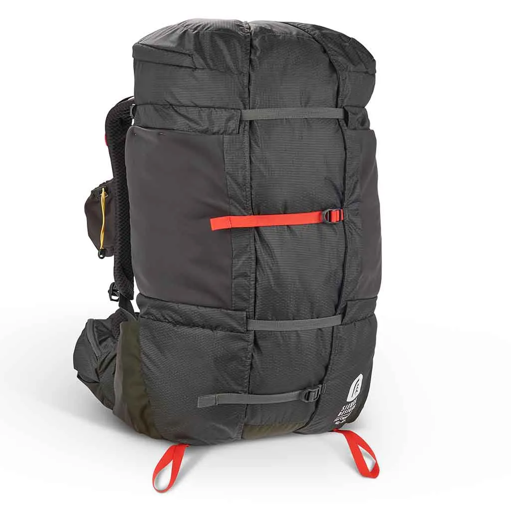 Flex Capacitor 40-60L Backpack with Waist Belt camp duffel bag sale waterproof backpack for camping collapsible gear bag