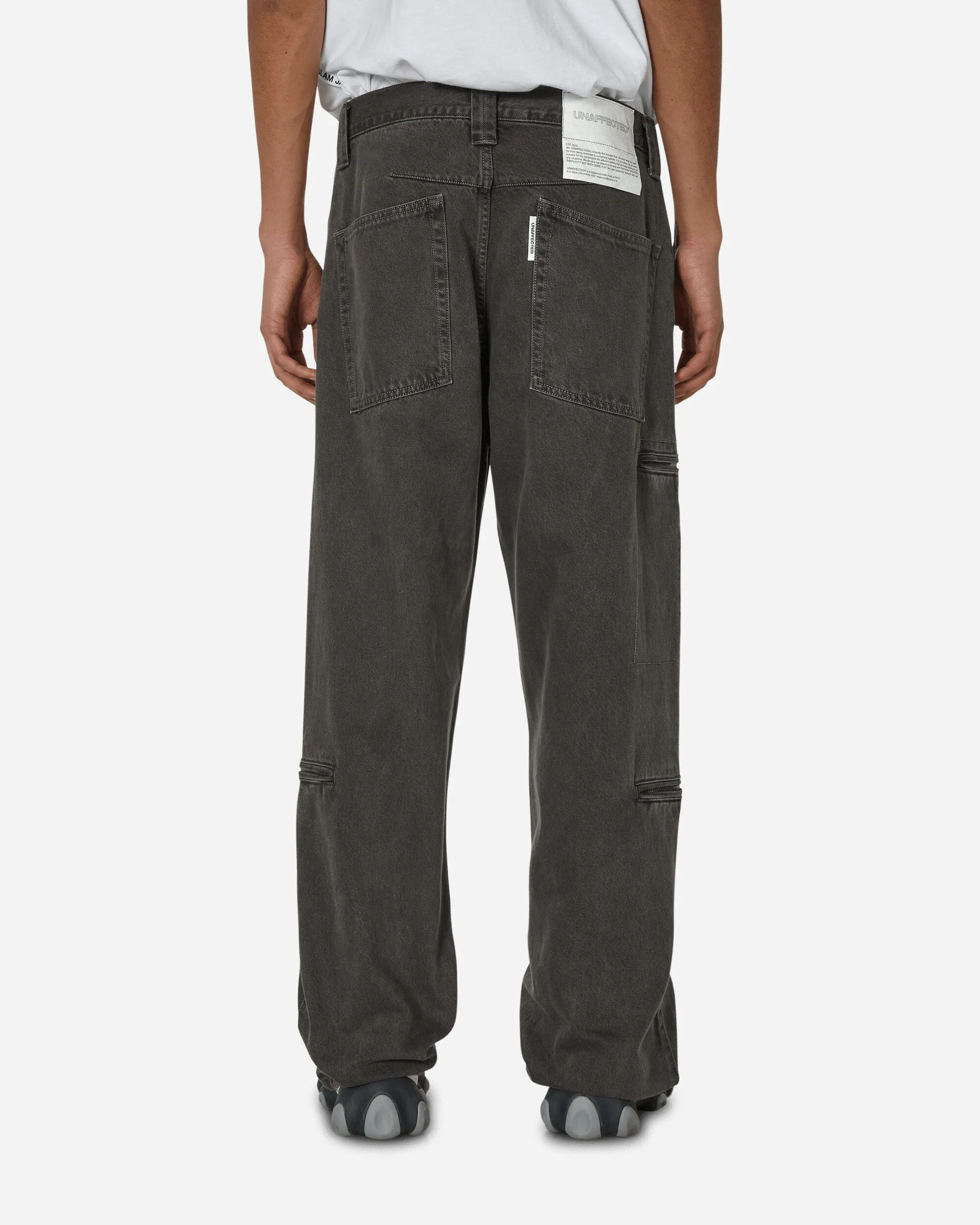 Flight Denim Pants Charcoal