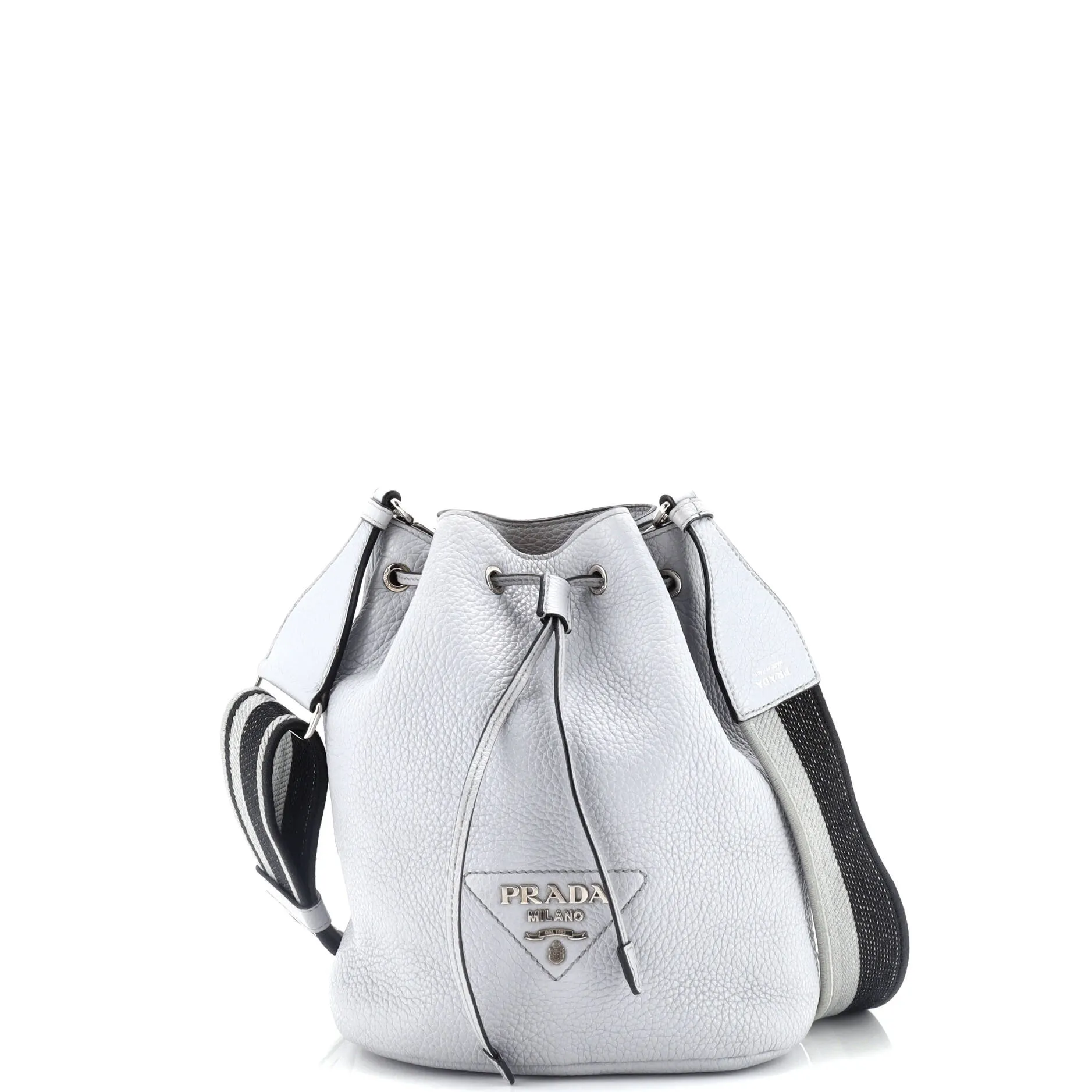 Flou Bucket Bag Vitello Daino Small stylish bucket bags