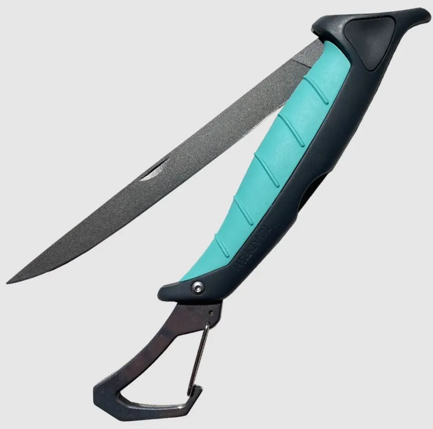 Folding Fillet Knife (7" Blade) portable camping kitchen set discount camping cookware kit sale olding camp kitchen box clearance