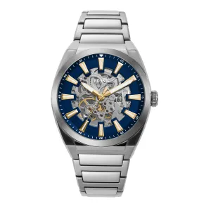 Fossil Everett Automatic Blue Dial Mens Watch ME3220 