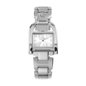 Fossil Harwell Sleek Stainless Steel Three-Hand Watch ES5326 