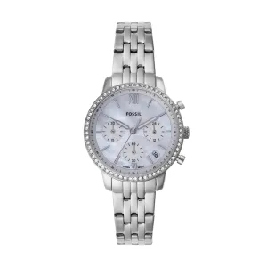 Fossil Neutra Chronograph White Dial Stainless Steel Watch ES5357 