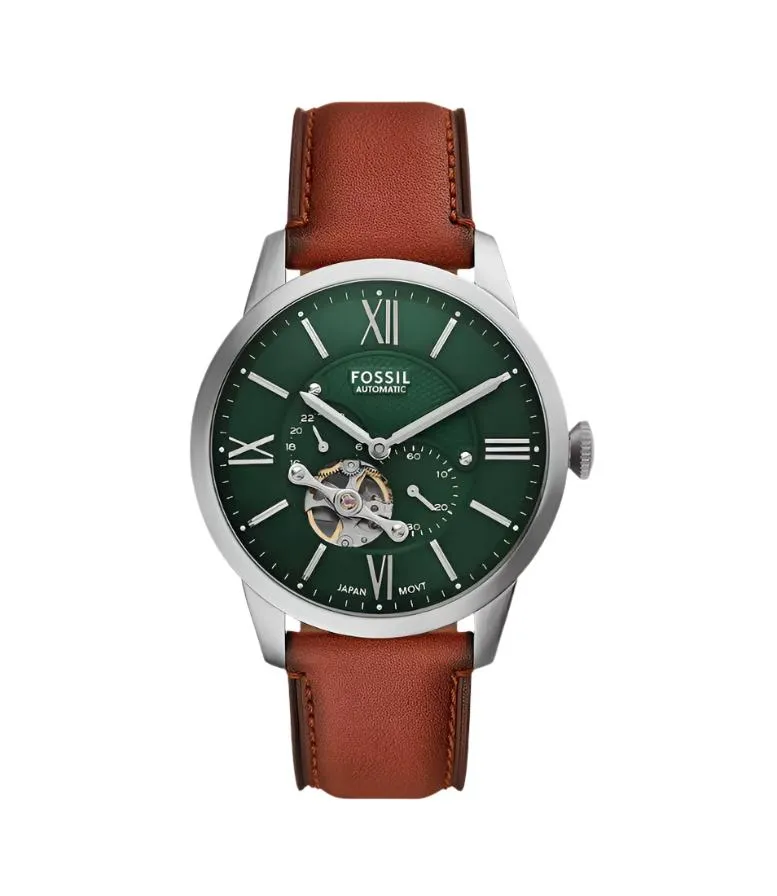 Fossil Townsman Multifunction Brown Leather Watch ME3265 