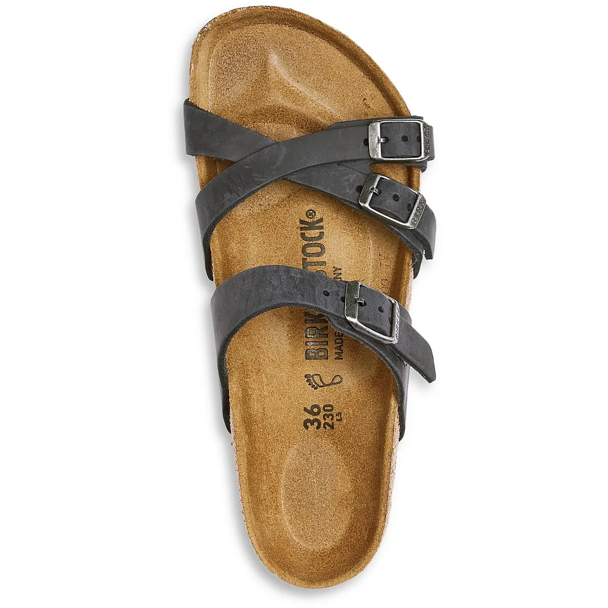 Sandales à boucle Franca pour femme avec semelle intérieure