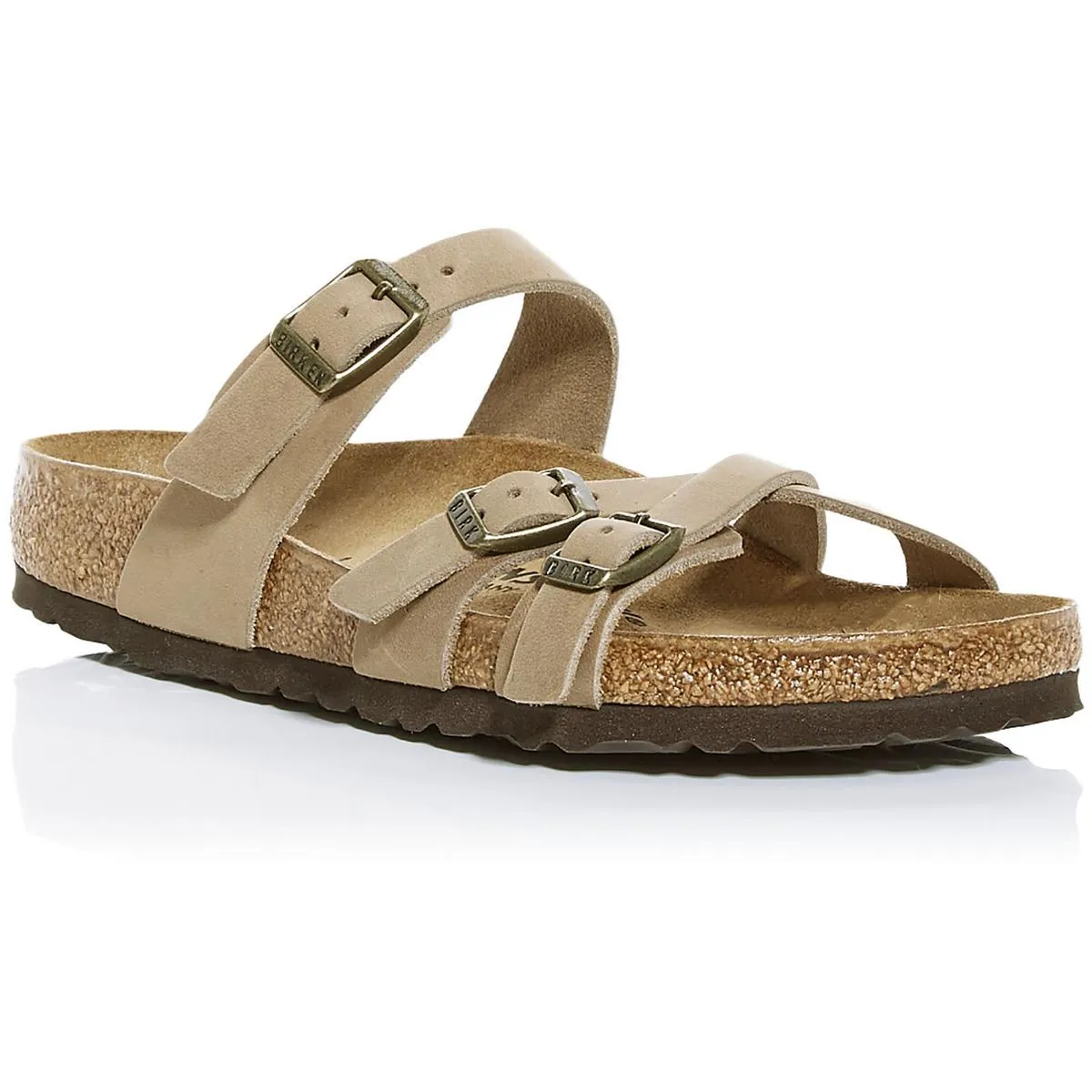 Sandales à boucle Franca pour femme avec semelle intérieure
