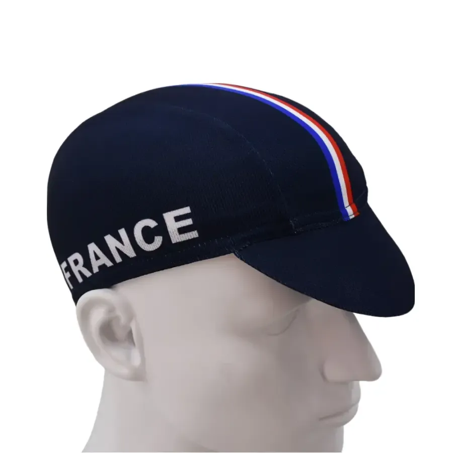 France Flag Vintage Cycling Cap