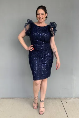 Clothings Frank Lyman - 248200U Knit Embellish Dress Dresses women dresses dress stores