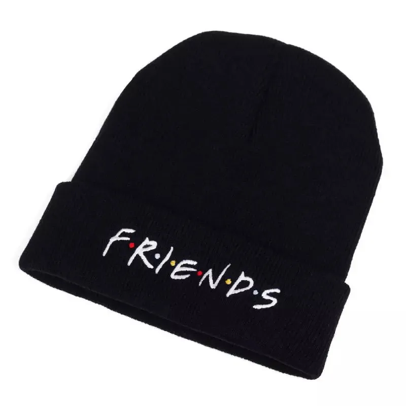 Friends Classic Black Beanie