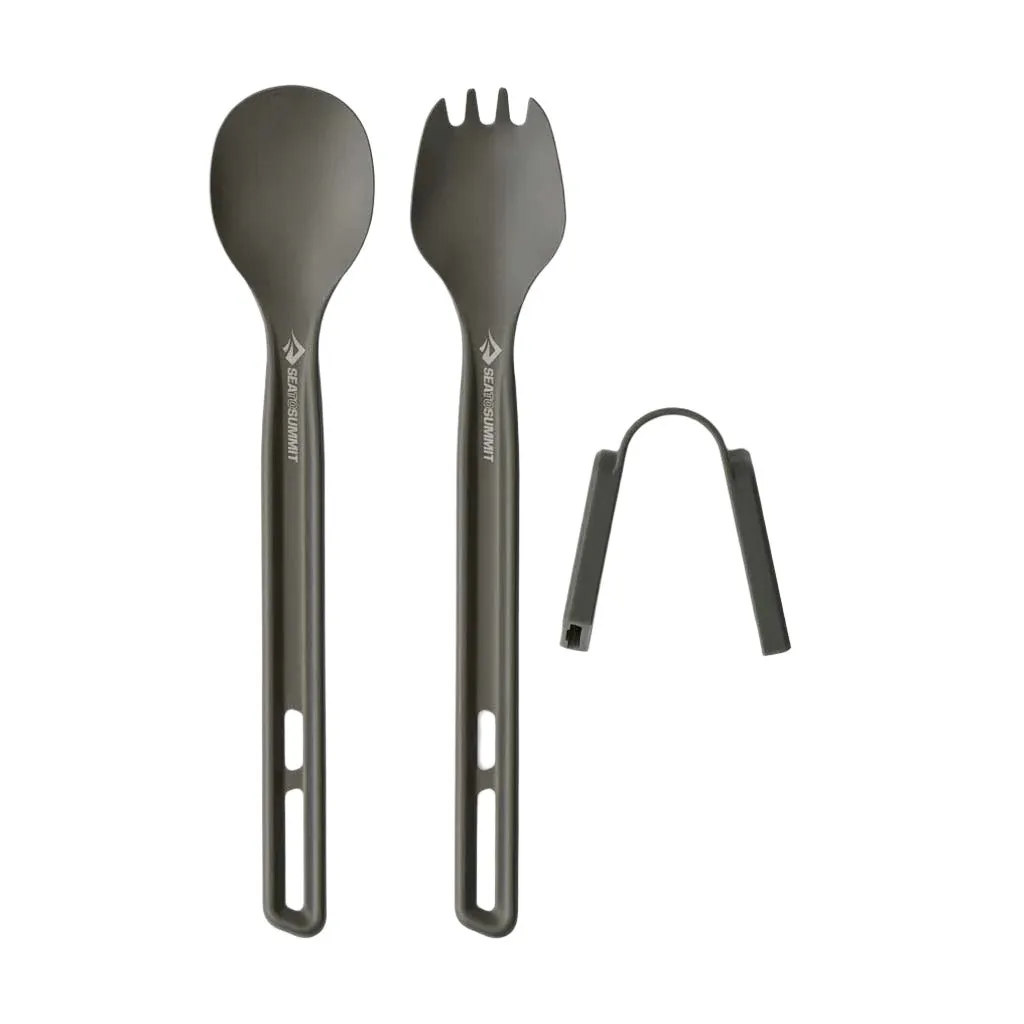Frontier UL Cutlery Set | Long Handle Spoon & Spork camp cooking set sale portable camping stove camping coffee maker