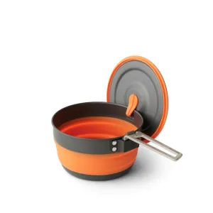 Frontier Ultralight Collapsible Pot - 1L portable camping kitchen set discount camping cookware kit sale olding camp kitchen box clearance