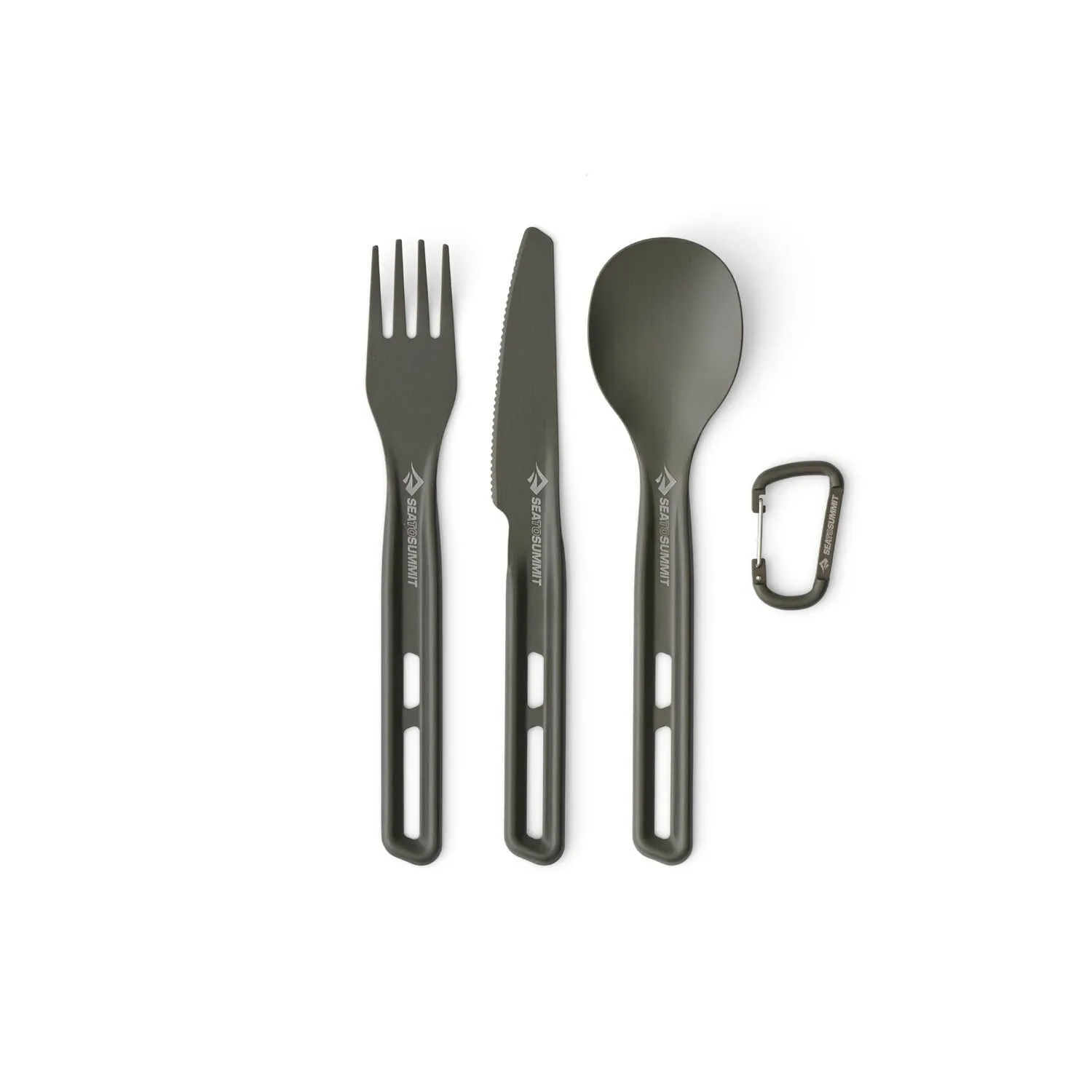 Frontier Ultralight Cutlery Set - Fork, Spoon & Knife portable camping kitchen set discount camping cookware kit sale olding camp kitchen box clearance