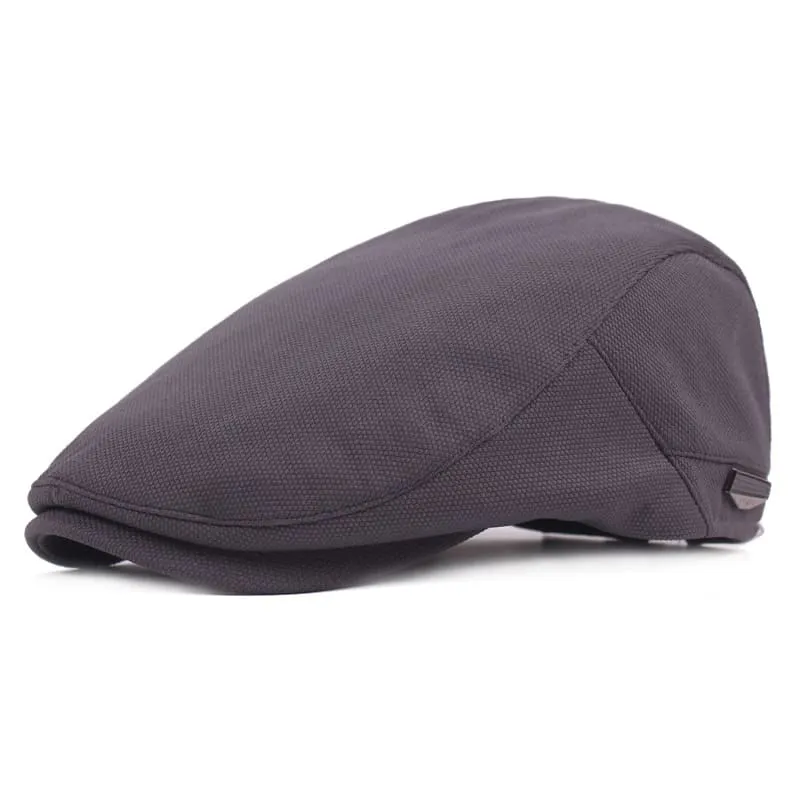 FS Plain Cotton Flat Cap