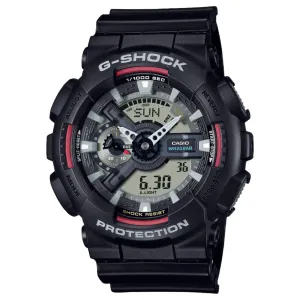 G-Shock Analog Digital Black Dial Black Resin Band Watch GA110RL-1A 