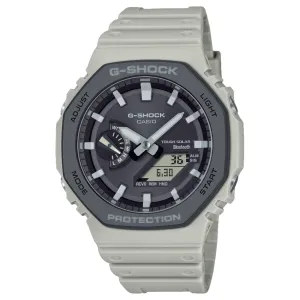 G-Shock  Analog Digital  Grey Dial White Resin Band Watch GAB2100LUU-5A 
