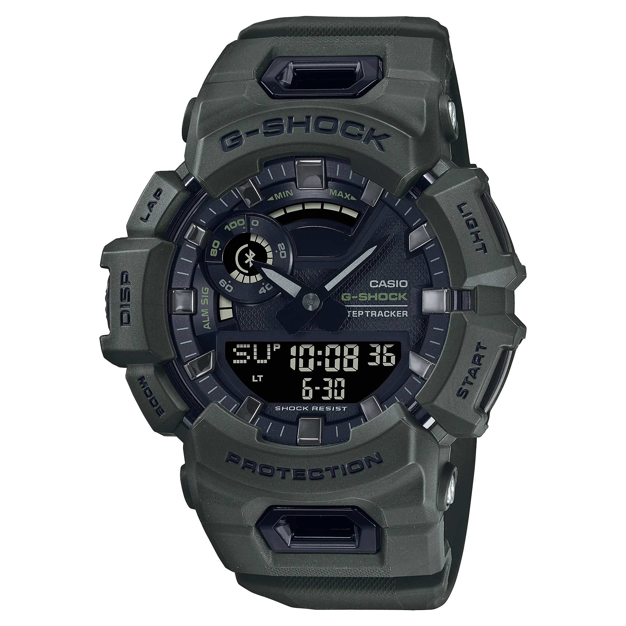G-Shock Bluetooth Green Resin Band Watch GBA900UU-3A,quartz watch, quartz watches for men, quartz watches for women, best quartz watch, minimalist quartz watch, luxury quartz watch, waterproof quartz watch,analog quartz watch, digital quartz watch,affordab