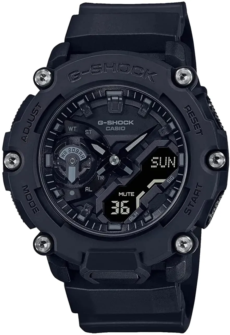 G-Shock Casio Analog Digital Men's Watch GA2200BB-1A 
