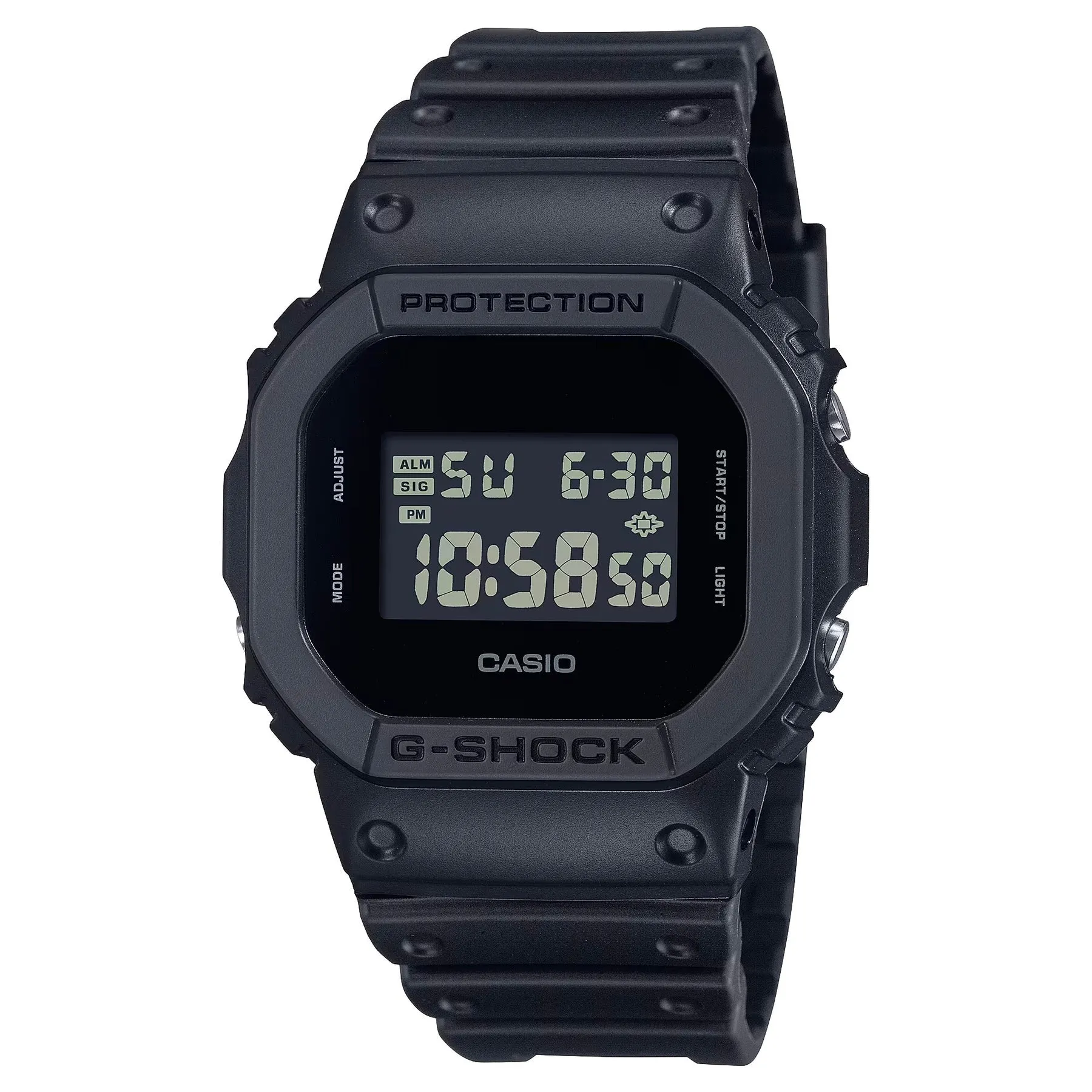 G-Shock Digital Black Resin Band Watch DW5600UBB-1D 