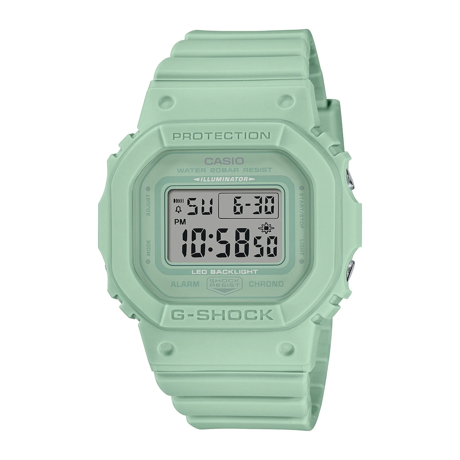 G-Shock Green Resin Band Watch GMDS5600BA-3D 