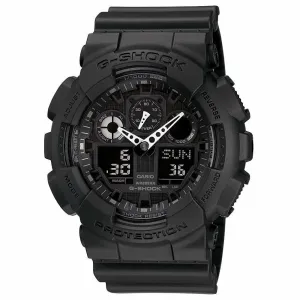 G-Shock Military Matte Black Men's Watch GA100-1A1 