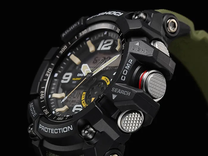 G-Shock Mudmaster Twin Sensor Rugged Watch with Super Illuminator GG1000-1A3