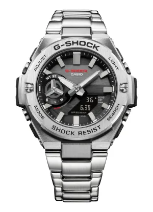 G-Shock Solar Stainless Steel Watch GSTB500D-1A 
