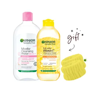 Garnier The Famous Duo Bundle At 15% Off   Free Wrist Band 