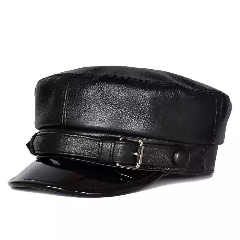 Gascogne Genuine Leather Sailor Cap