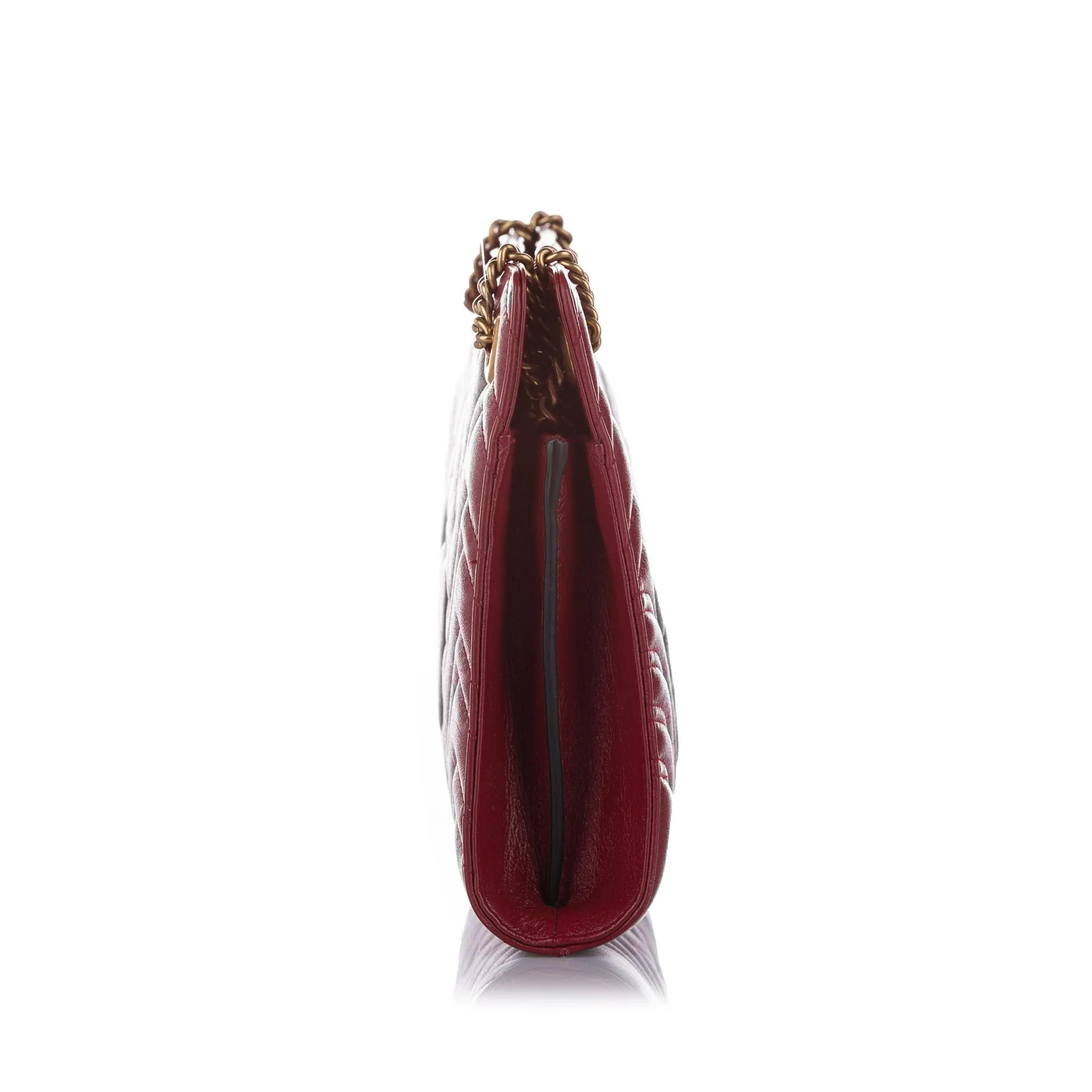 GG Marmont Leather Crossbody Bag Red