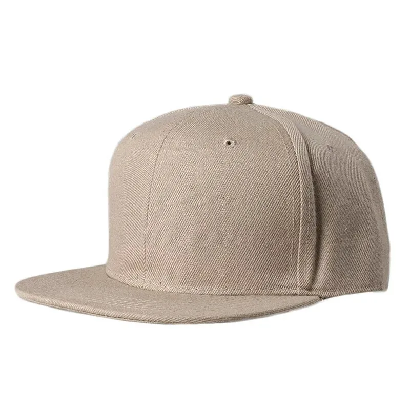 Ghelter Classic Plain Snapback Cap