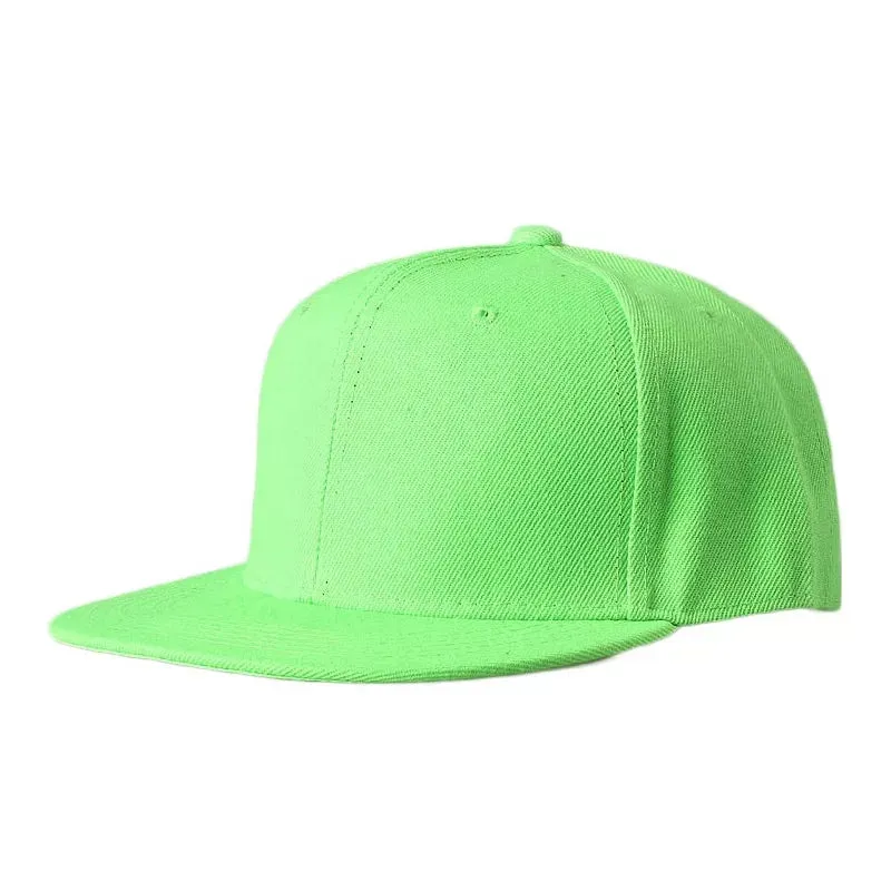 Ghelter Classic Plain Snapback Cap